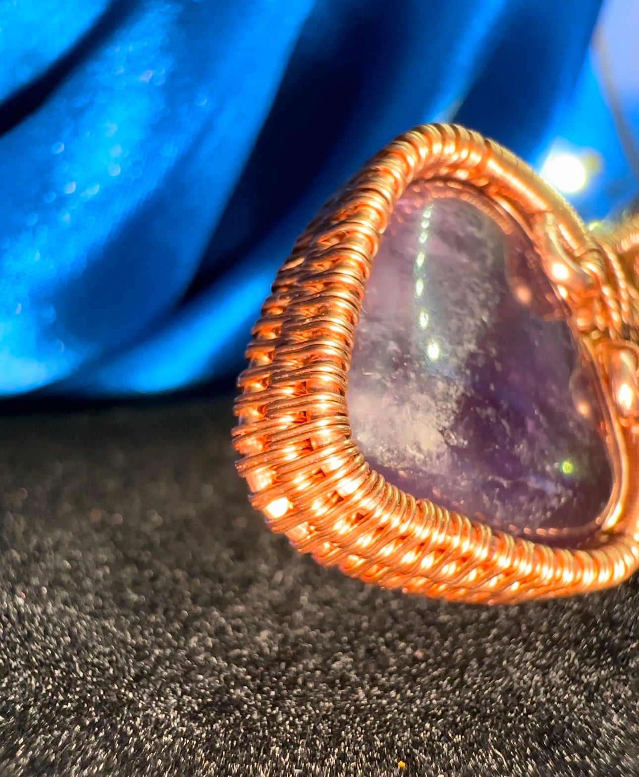 Amethyst Heart necklace