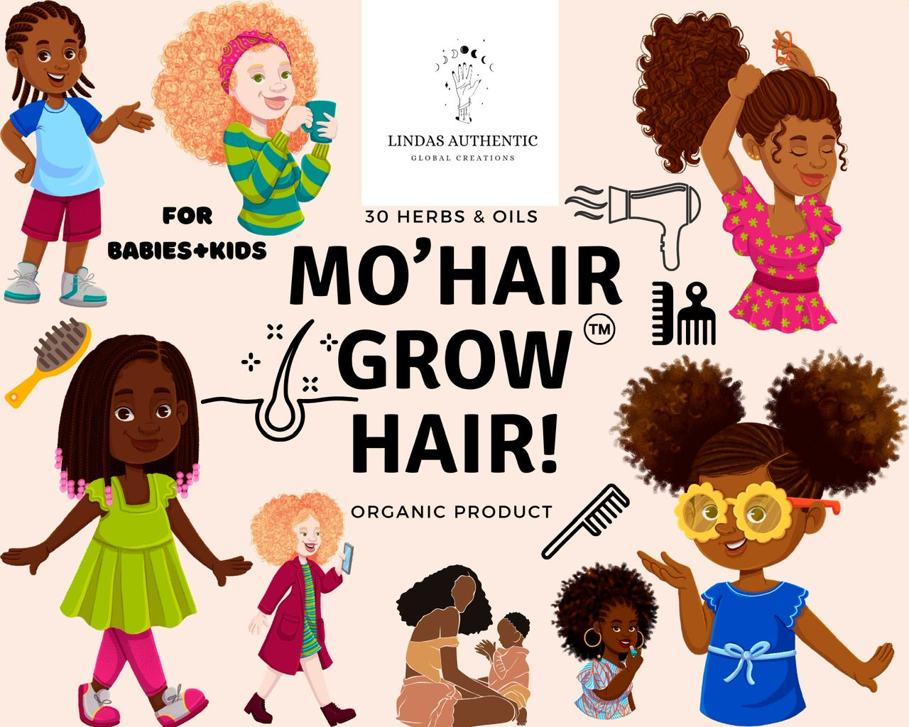 Hair Growth Oil(Glass Jar)